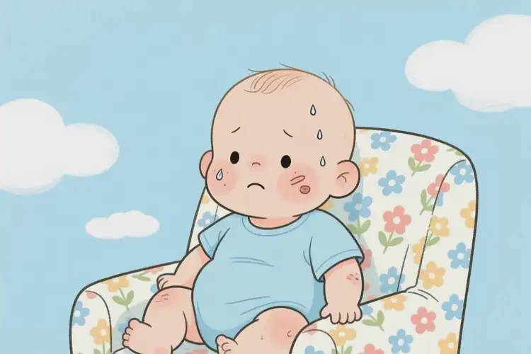 嬰兒臉上經(jīng)常起濕疹不管它會自己痊愈嗎(圖2)