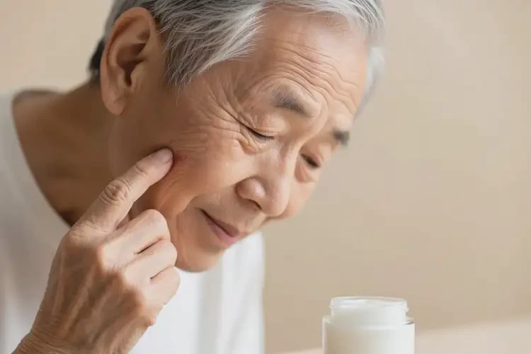 高齡老人面部有濕疹可以徹底自愈嗎(圖2)