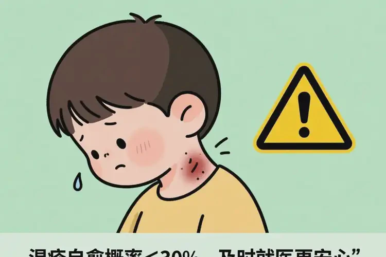小孩脖子容易起濕疹能靠自己自愈嗎(圖2)