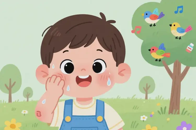 兒童面部容易起濕疹可不可以徹底自愈(圖2)