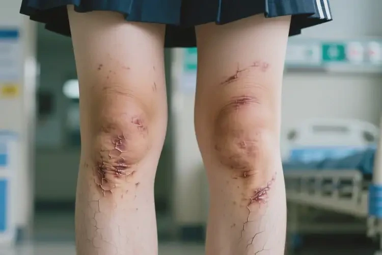 大學(xué)生大腿經(jīng)常長濕疹可以徹底自愈嗎(圖1)