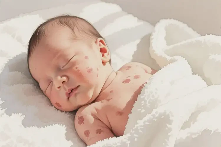 新生兒脖子經(jīng)常起濕疹不管它會(huì)自己自愈嗎(圖3)