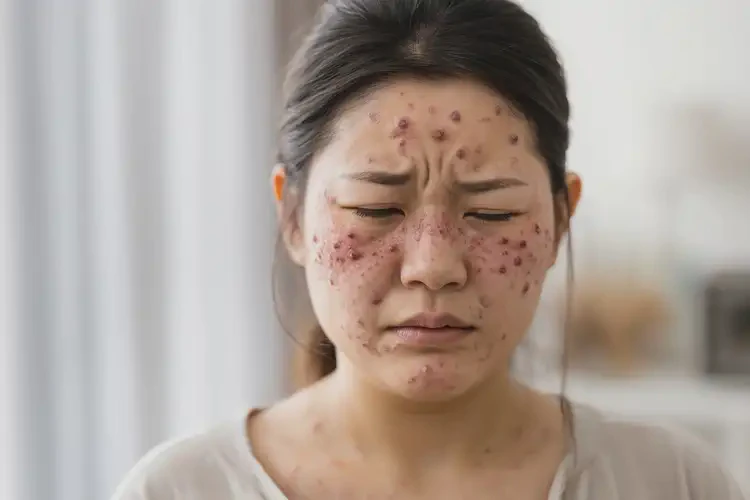 孕婦面部經(jīng)常長濕疹不管它會自己痊愈嗎(圖4)