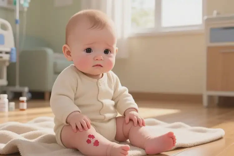 寶寶四肢長(zhǎng)濕疹不管它會(huì)自己自愈嗎(圖4)