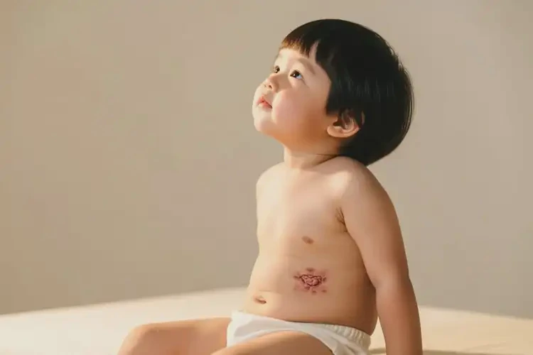 小孩肚子上長濕疹可以徹底自愈嗎(圖3)