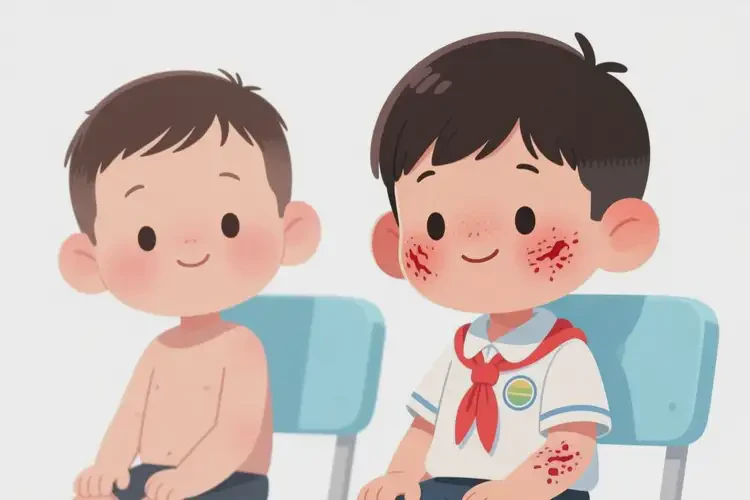 小學(xué)生面部經(jīng)常長濕疹不管它會自己自愈嗎(圖4)