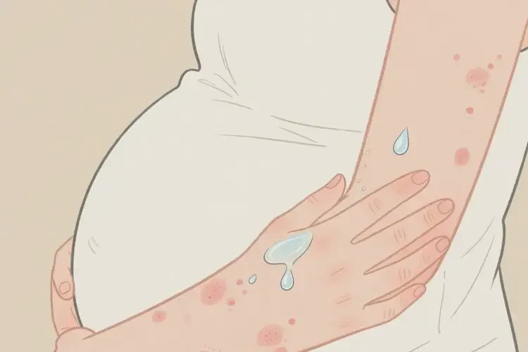 孕婦手臂上出濕疹可不可以徹底自愈(圖4)