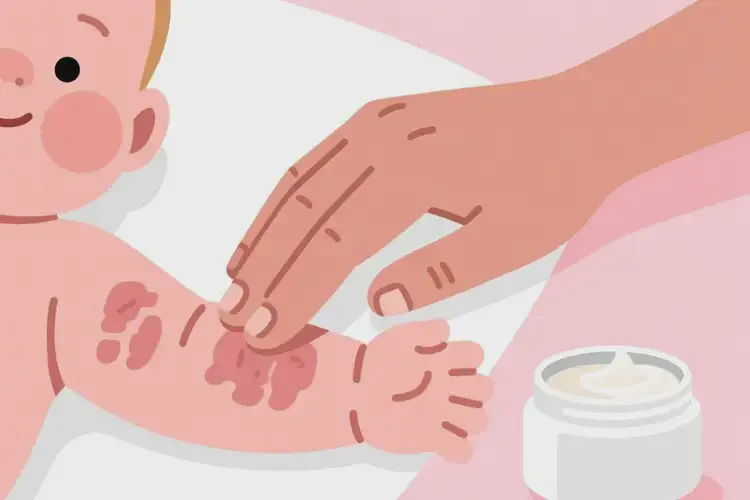 兒童身上出現(xiàn)濕疹可不可以徹底自愈(圖2)