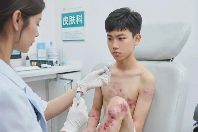 青少年四肢起濕疹能靠自己自愈嗎(圖3)