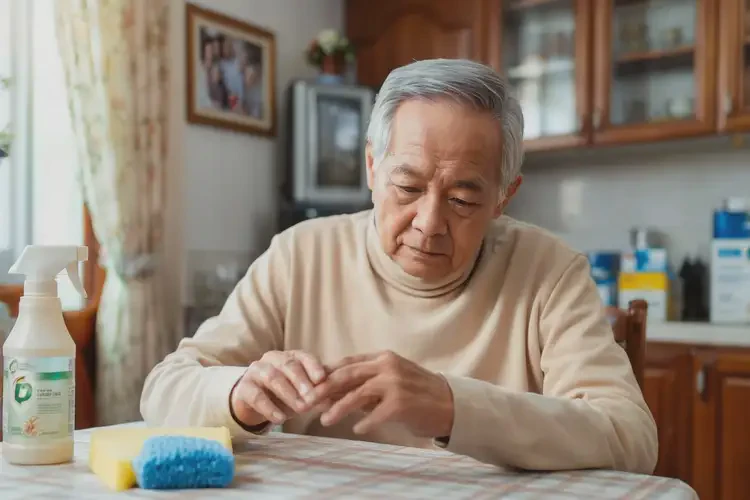老年人手上偶爾起濕疹可不可以徹底自愈(圖1)