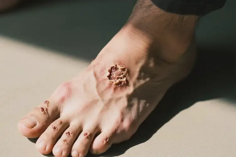 男人腳上經(jīng)常起濕疹能徹底自愈嗎(圖2)