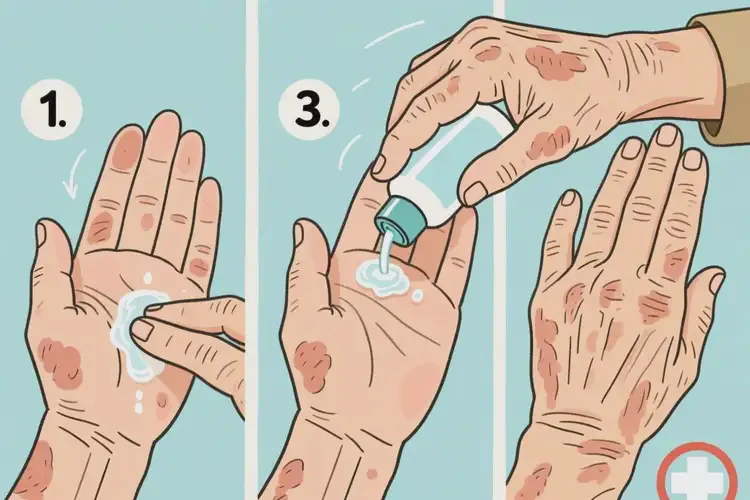 老人手上經(jīng)常起濕疹可以徹底自愈嗎(圖2)