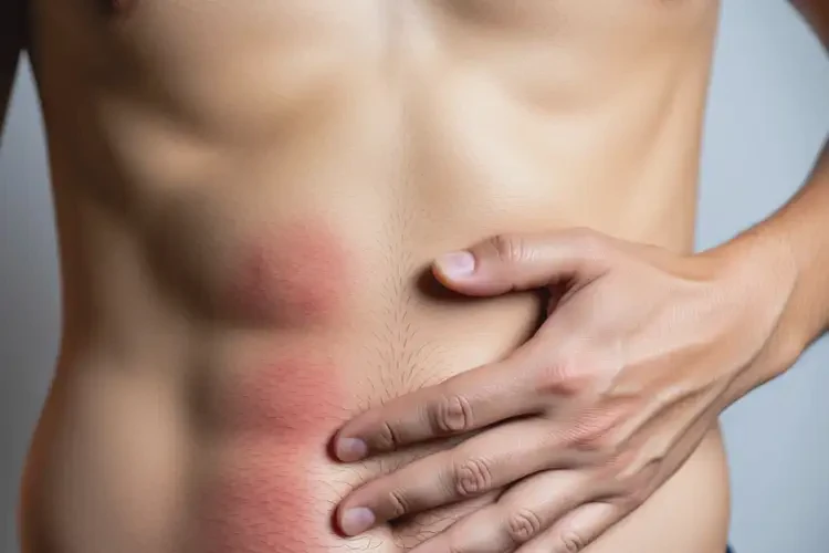 男生肚子經(jīng)常起濕疹不管它會(huì)自己痊愈嗎(圖4)