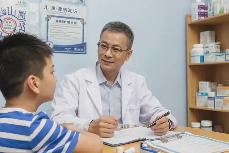 兒童小腿上出現(xiàn)濕疹不管它會自己好嗎(圖2)