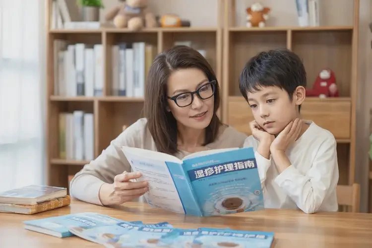 小兒手臂上經(jīng)常起濕疹不管它會(huì)自己好嗎(圖1)