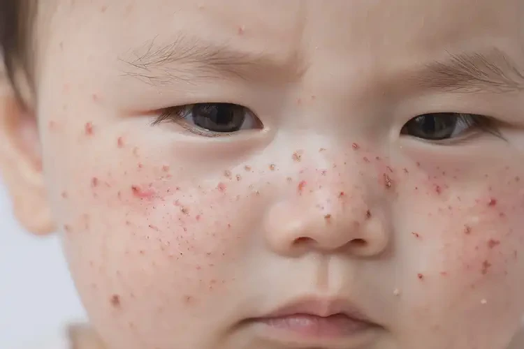 寶寶面部出濕疹能夠徹底治愈嗎(圖4)