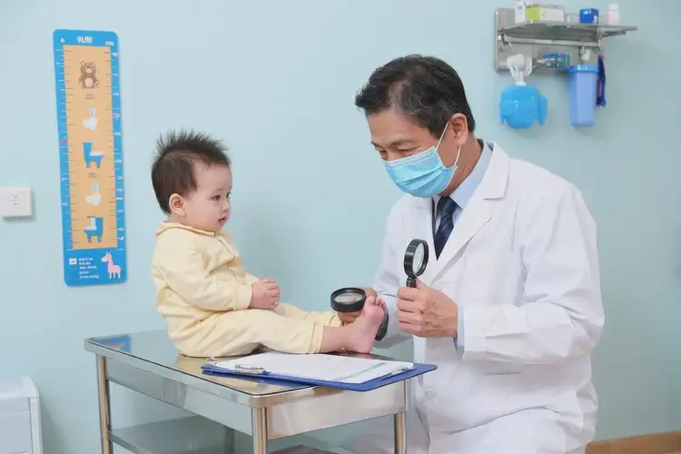 嬰幼兒腳上容易起濕疹可不可以徹底自愈(圖1)