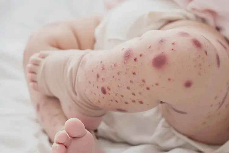 嬰兒大腿長(zhǎng)濕疹不管它會(huì)自己痊愈嗎(圖4)