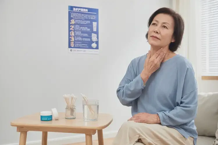 女人脖子上出濕疹能徹底自愈嗎(圖1)