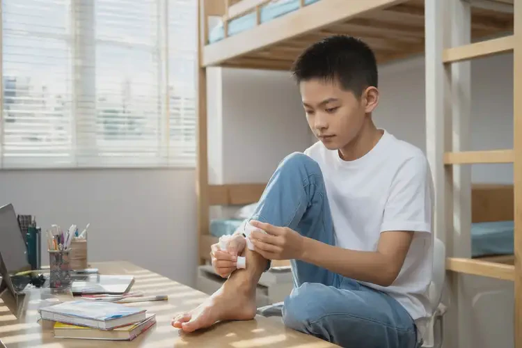 大學(xué)生小腿出濕疹能夠徹底治愈嗎(圖2)