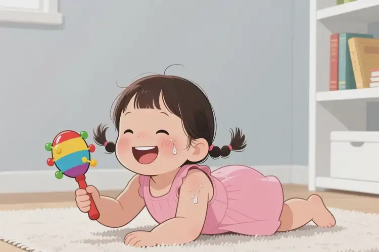 小兒臉上偶爾起濕疹可不可以徹底自愈(圖1)