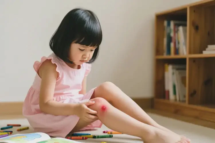 小學生大腿上偶爾長濕疹能不能徹底自愈(圖3)