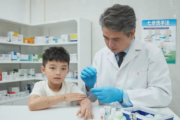 兒童身上出濕疹能徹底自愈嗎(圖2)