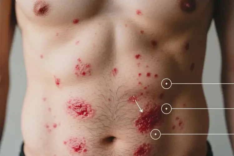 男性肚子上長(zhǎng)濕疹可以徹底自愈嗎(圖3)