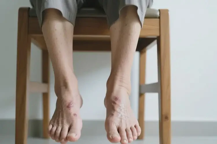 老人腳上偶爾長濕疹不管它會自己痊愈嗎(圖3)