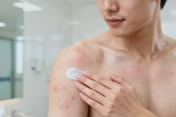 青年人全身偶尔起湿疹不管它会自己好吗(图2)