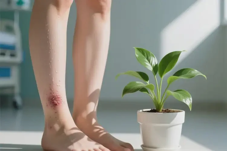 女性小腿上偶爾起濕疹不管它會自己自愈嗎(圖2)