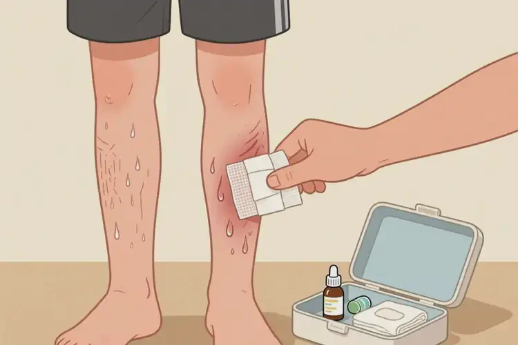 男生小腿容易起濕疹能夠徹底治愈嗎(圖3)