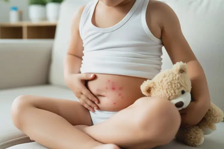 少兒肚子上經(jīng)常起濕疹能靠自己自愈嗎(圖2)