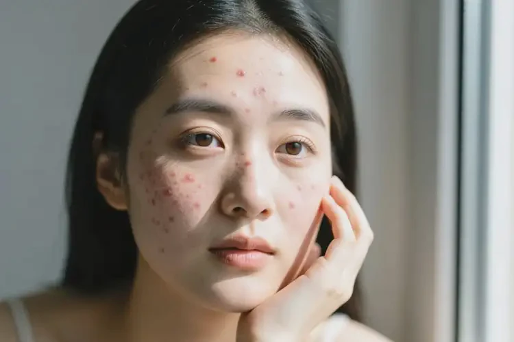 青年人面部有濕疹不管它會(huì)自己自愈嗎(圖3)