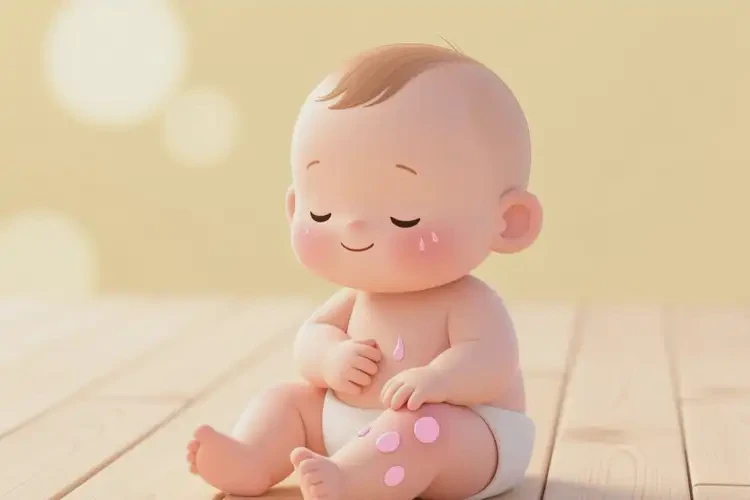 新生兒小腿容易起濕疹可以徹底自愈嗎(圖2)