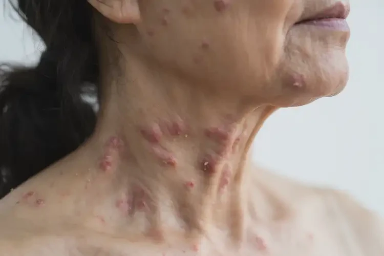 女性脖子起濕疹能徹底自愈嗎(圖4)