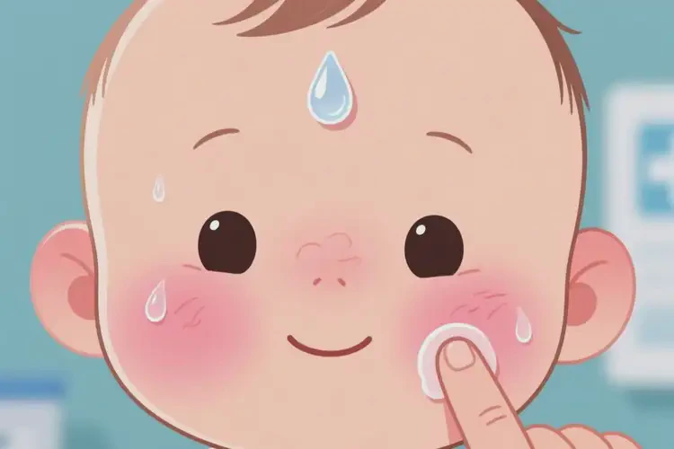 寶寶面部偶爾長濕疹能夠徹底治愈嗎(圖3)