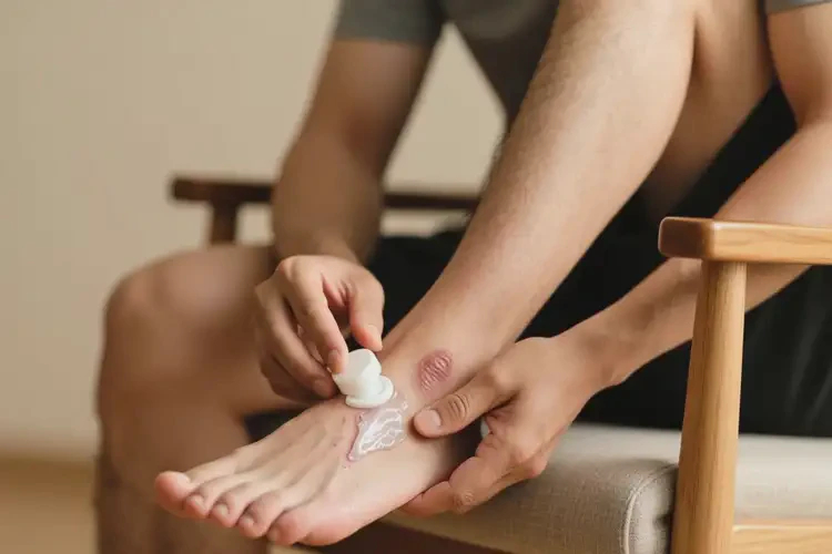 男性腳上起濕疹能夠徹底治愈嗎(圖3)