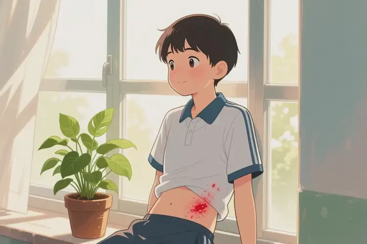 中学生肚子容易长湿疹能够彻底治愈吗(图3)