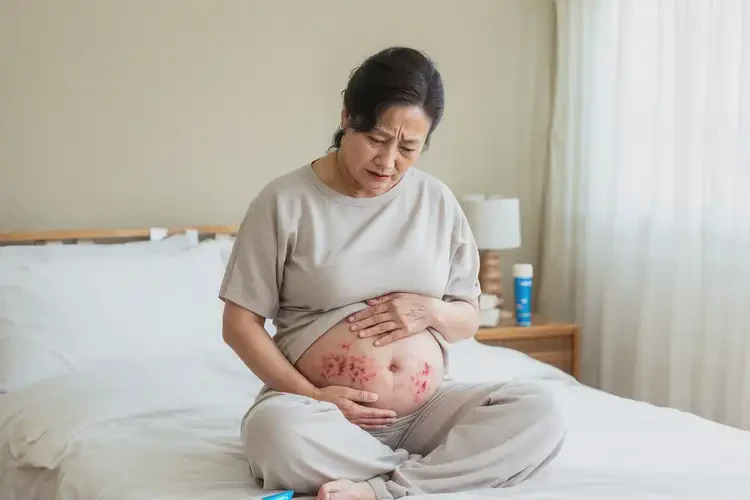孕婦肚子上經(jīng)常起濕疹可不可以徹底自愈(圖4)