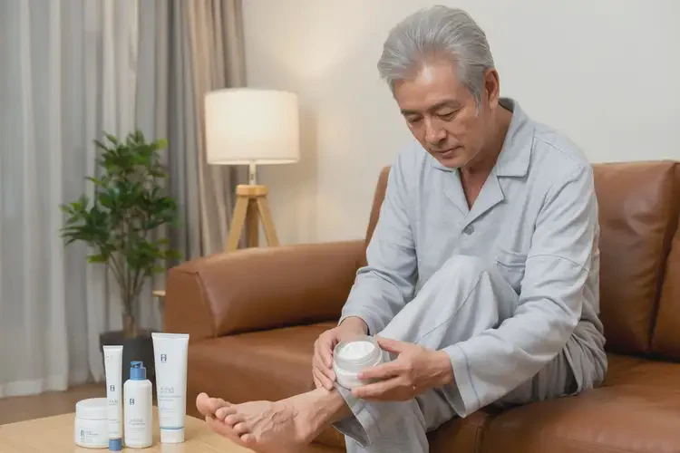 老年人腳上有濕疹可以徹底自愈嗎(圖1)