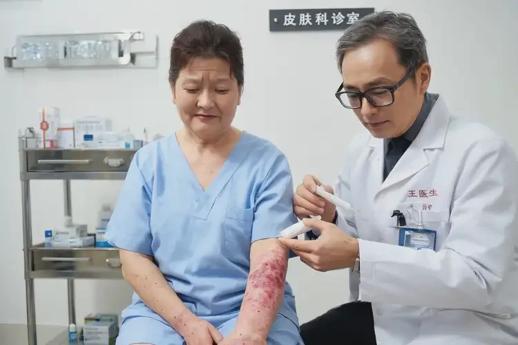 女人面部容易長濕疹不管它會自己自愈嗎(圖3)