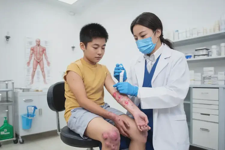 青少年四肢經(jīng)常起濕疹不管它會(huì)自己痊愈嗎(圖3)