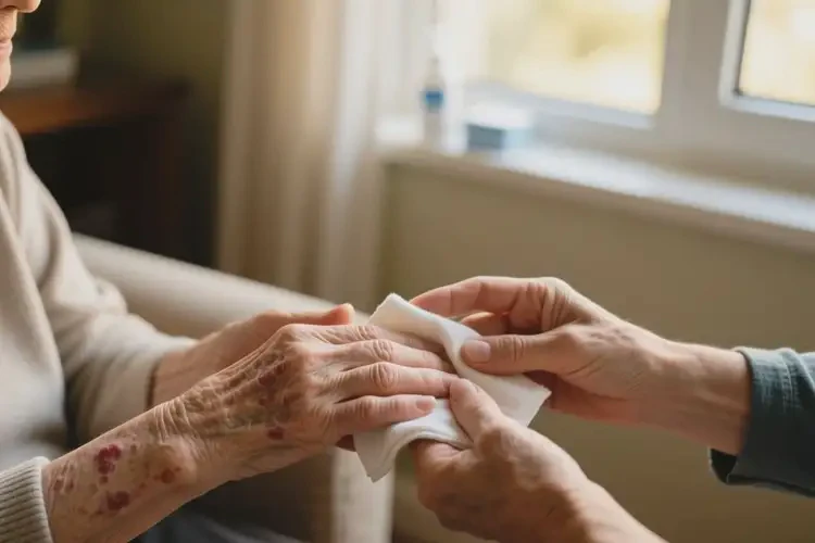 老年人手上长湿疹可以彻底自愈吗(图2)