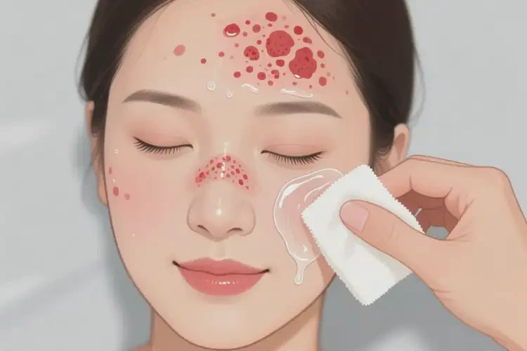 女人臉上經常長濕疹能夠徹底治愈嗎(圖1)