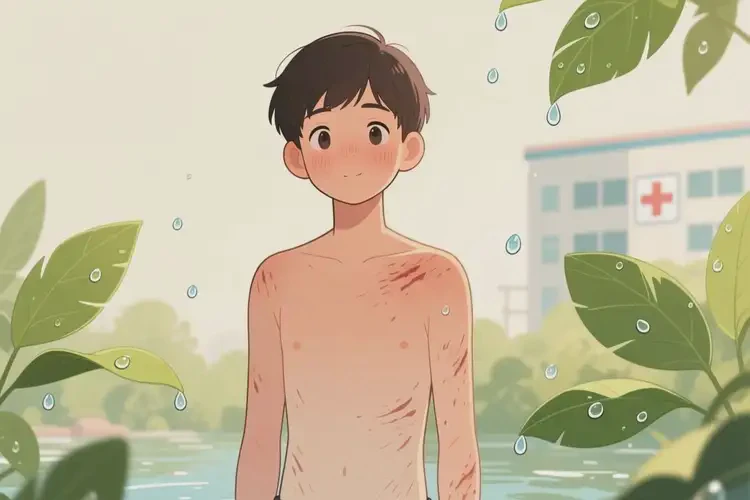 青少年全身起湿疹不管它会自己好吗(图3)