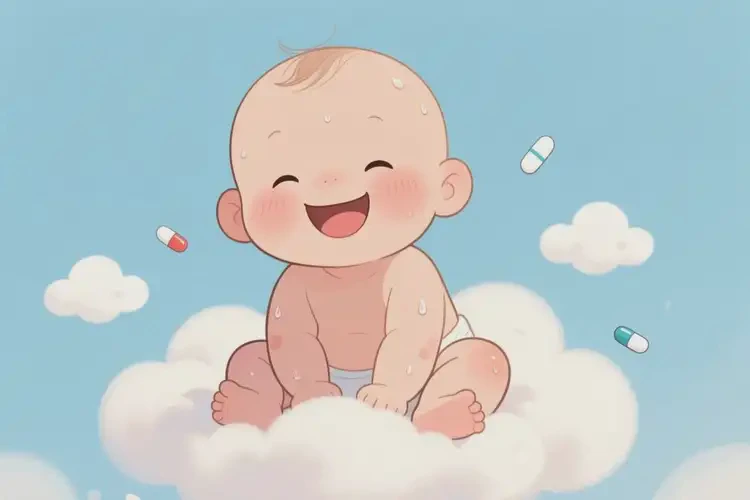 嬰幼兒全身偶爾起濕疹可以徹底自愈嗎(圖4)