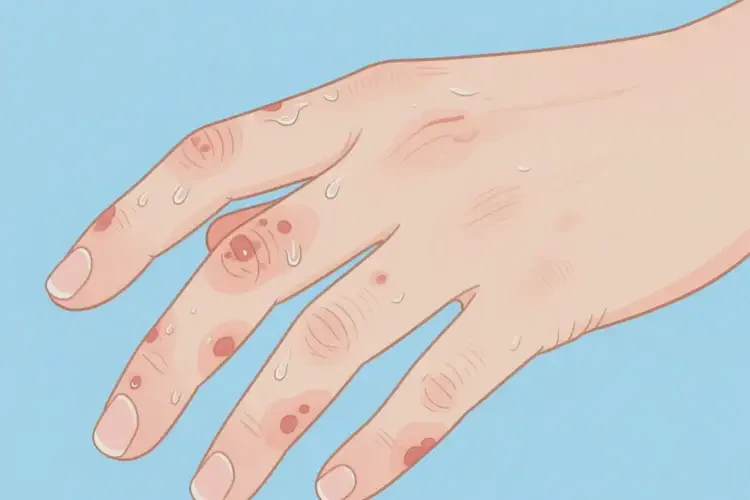 女生身上偶爾起濕疹可以徹底自愈嗎(圖1)