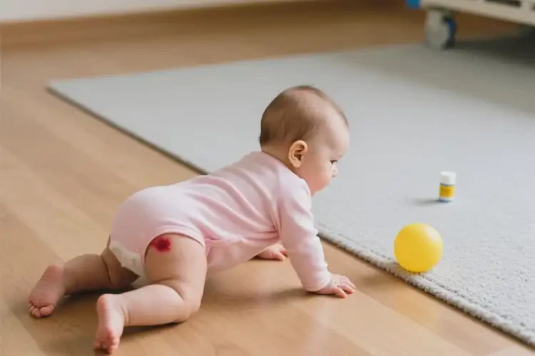 兒童屁股出現(xiàn)濕疹不管它會自己自愈嗎(圖1)