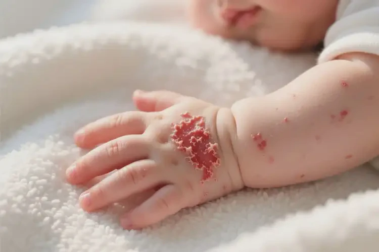 嬰兒手上經(jīng)常長濕疹不管它會自己痊愈嗎(圖3)